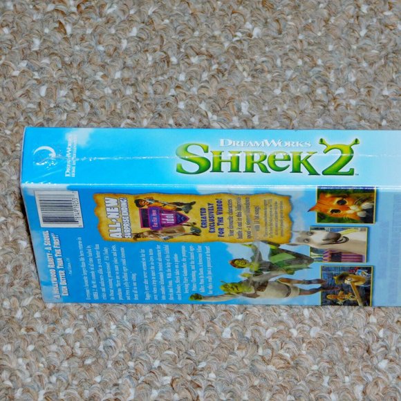 Shrek 2 VHS 2004 Brand New Factory Sealed Mike Myers Cameron Diaz - Picture 7 of 10
